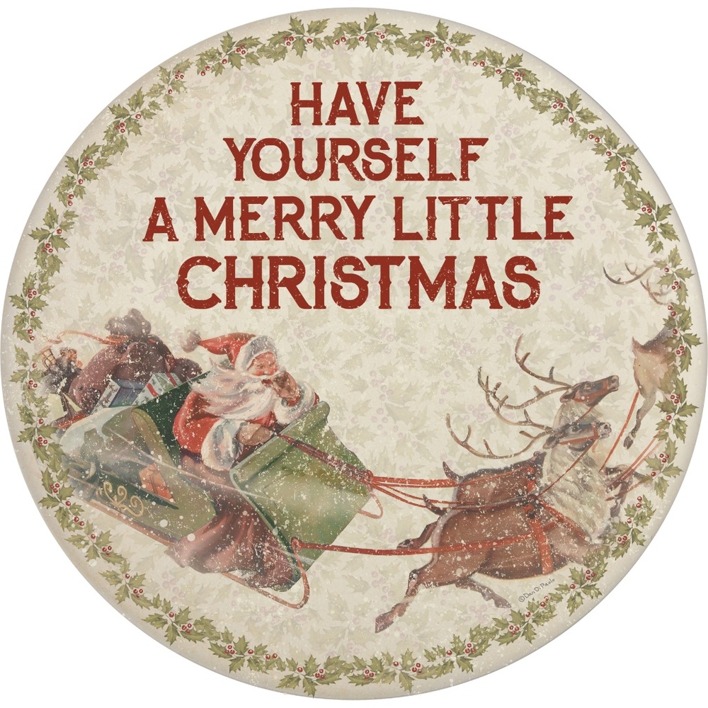 Have Yourself A Merry Little Christmas Plate